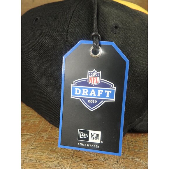NWT Pittsburgh Steelers New Era 59FIFTY 2019 Draft 59Fifty Fitted Hat Size 7 1/4 - Picture 14 of 14